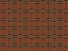 B00557 Grid Clay Lattice Wallpaper by Coordonné