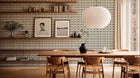 B00558 Grid Cotton Lattice Wallpaper by Coordonné