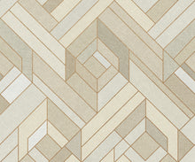 B00561 Hexagonal Cotton Lattice Wallpaper by Coordonné