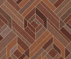 B00563 Hexagonal Clay Lattice Wallpaper by Coordonné
