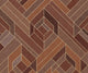 Hexagonal Clay Lattice Wallpaper by Coordonné
