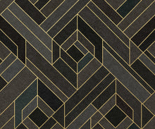 B00564 Hexagonal Slate Lattice Wallpaper by Coordonné