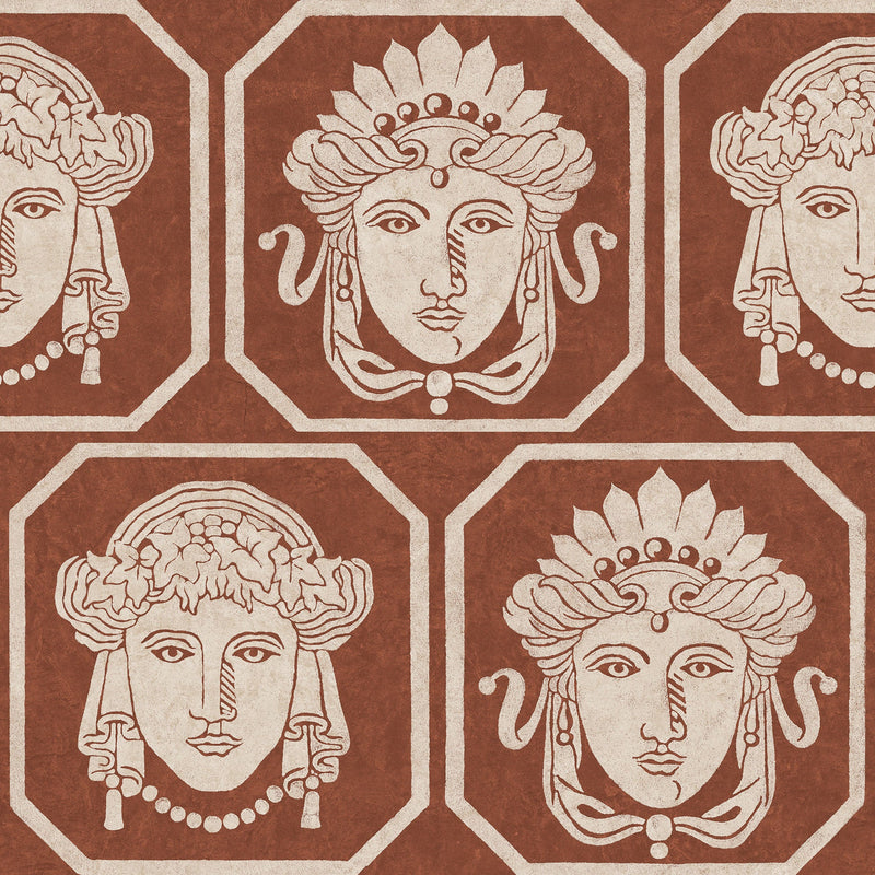 Maiorum Clay Pompei Wallpaper by Coordonné