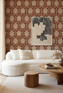Maiorum Clay Pompei Wallpaper by Coordonné
