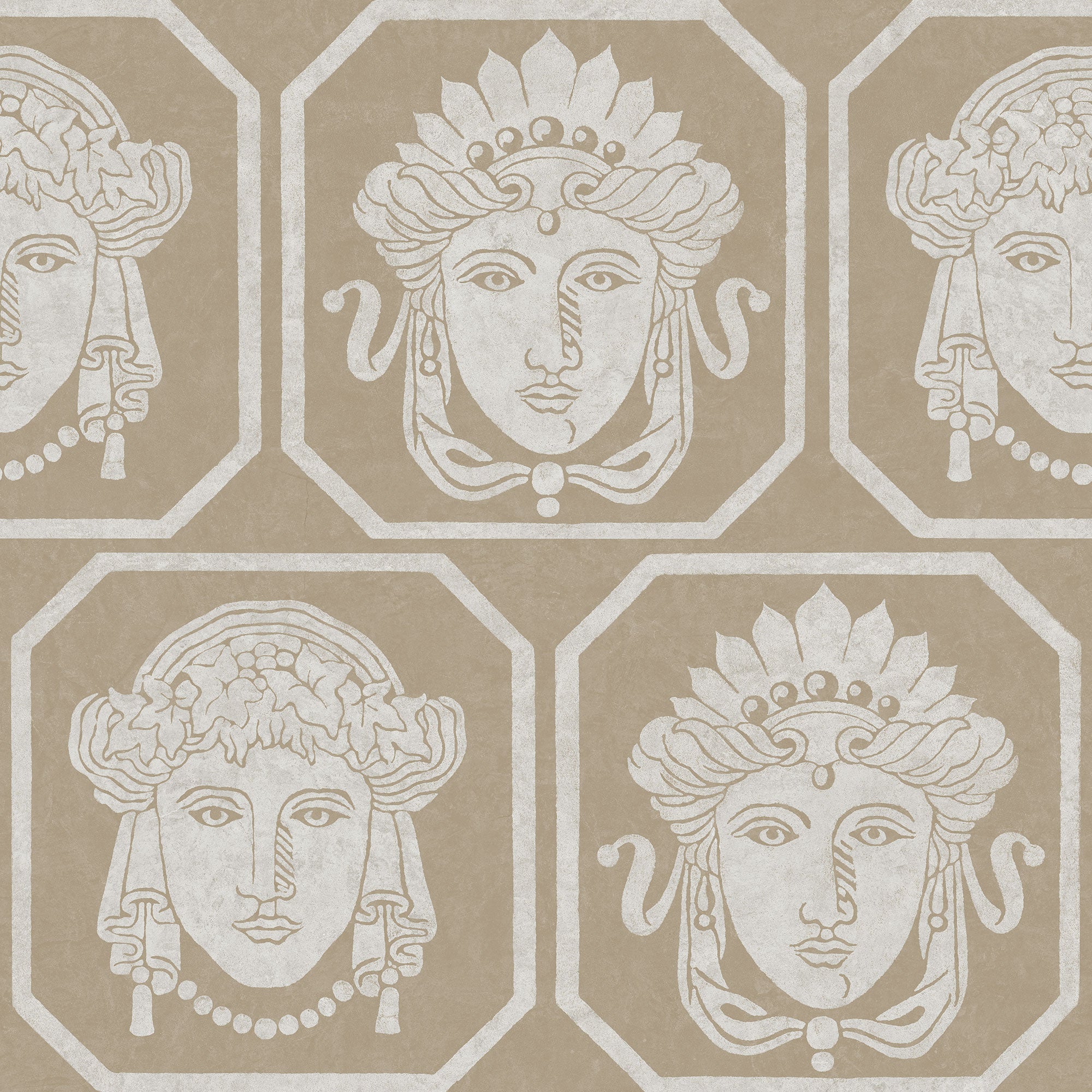Maiorum Sand Pompei Wallpaper by Coordonné