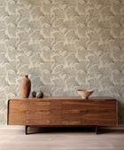 Papyrus Nacre Pompei Wallpaper by Coordonné