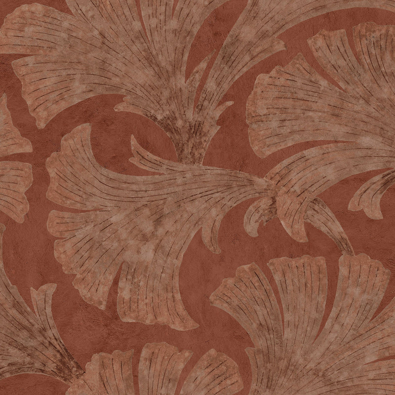 Papyrus Clay Pompei Wallpaper by Coordonné