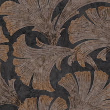 Papyrus Coal Pompei Wallpaper by Coordonné