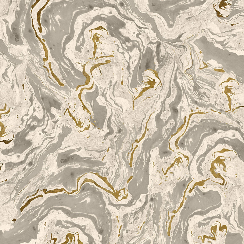Marmorea Nacre Pompei Wallpaper by Coordonné