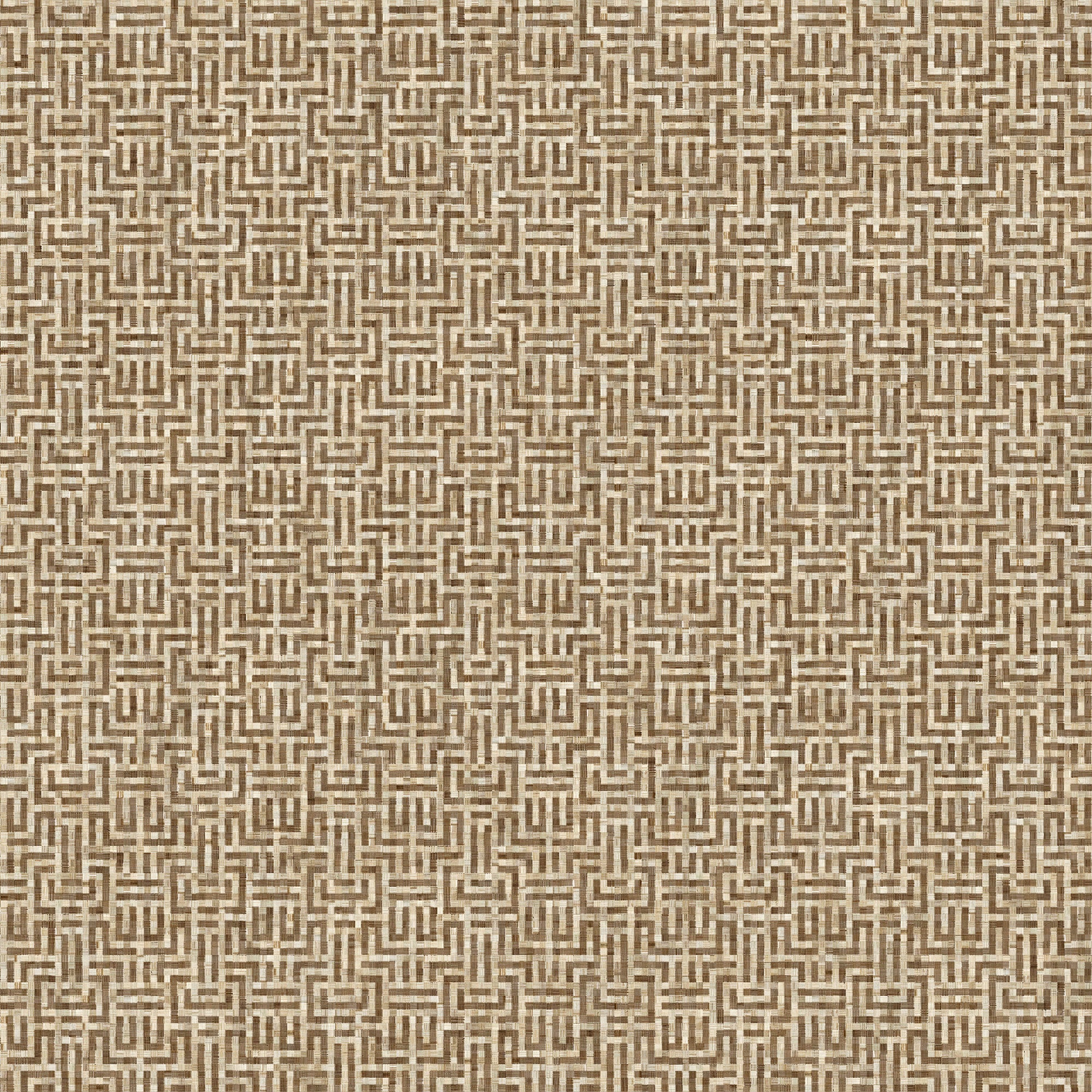 Geometricum Cocoa Pompei Wallpaper by Coordonné