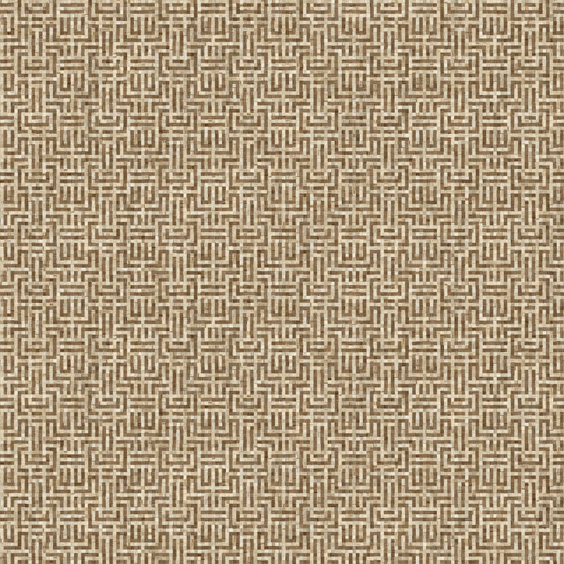 Geometricum Cocoa Pompei Wallpaper by Coordonné