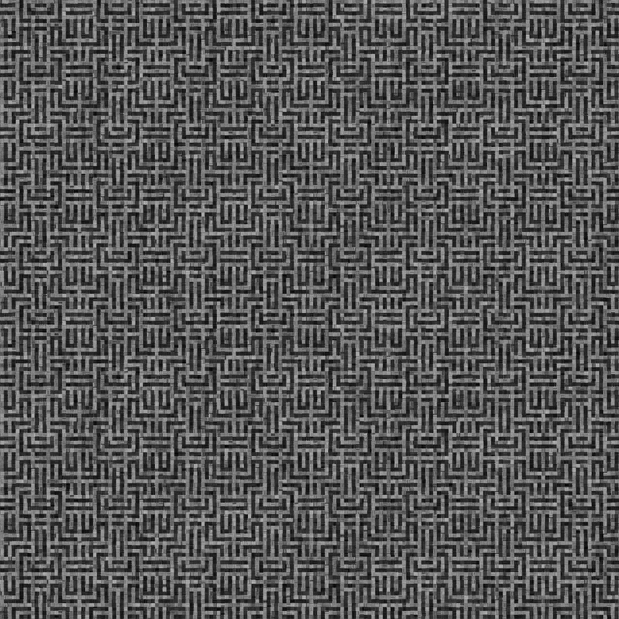 Geometricum Coal Pompei Wallpaper by Coordonné