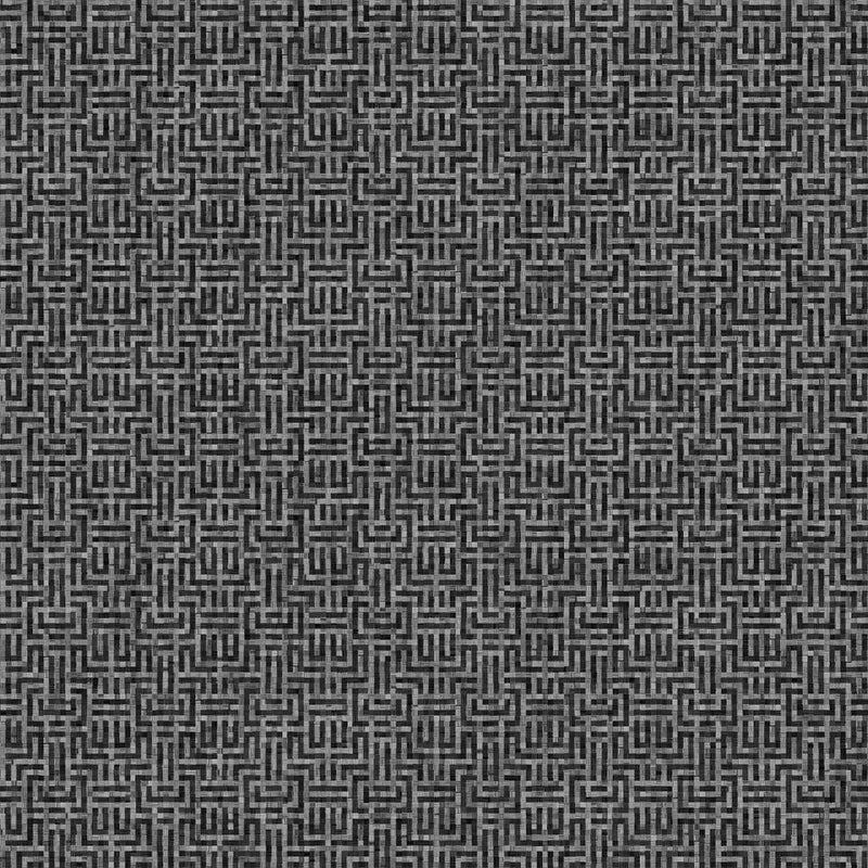 Geometricum Coal Pompei Wallpaper by Coordonné