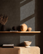Geometricum Coal Pompei Wallpaper by Coordonné