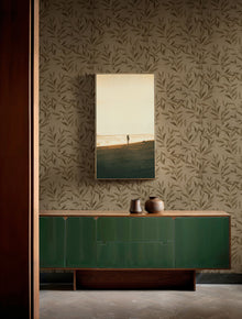 Olivetum Cocoa Pompei Wallpaper by Coordonné