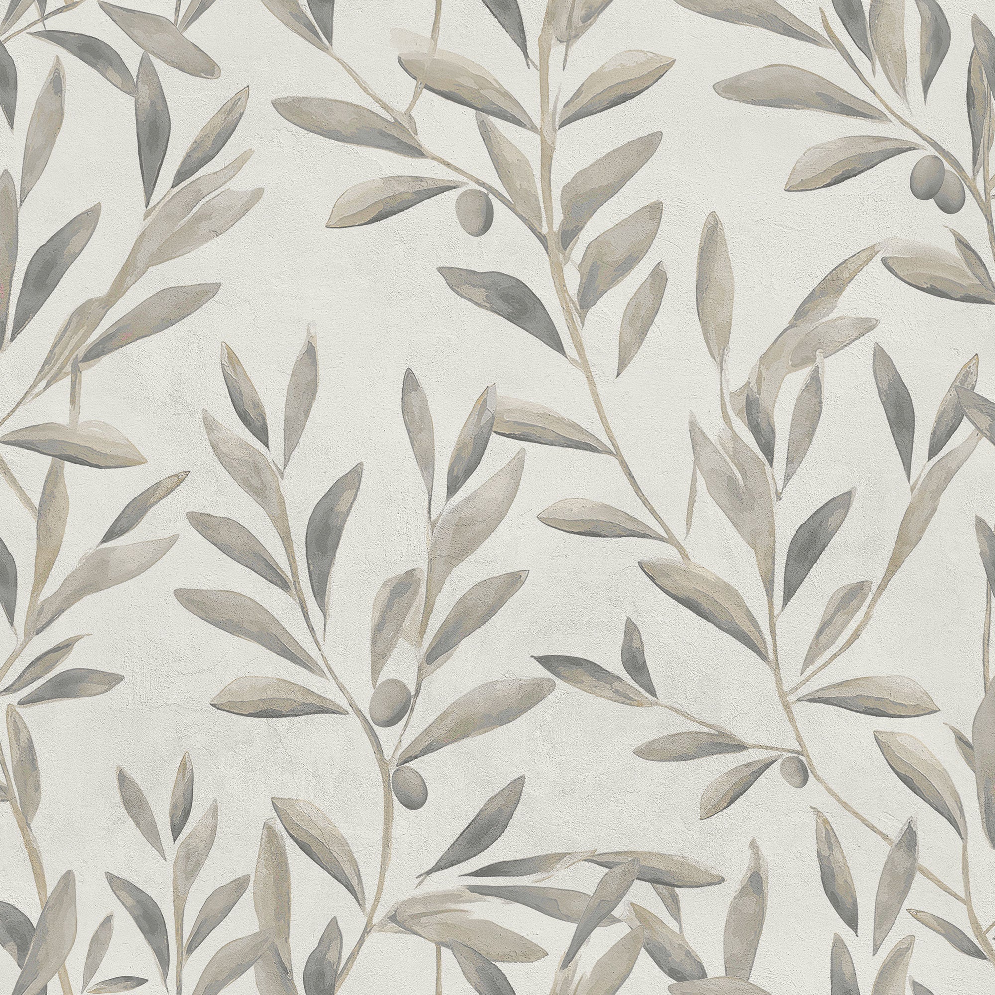 Olivetum Nacre Pompei Wallpaper by Coordonné