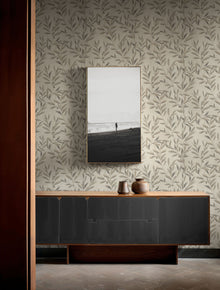 Olivetum Nacre Pompei Wallpaper by Coordonné
