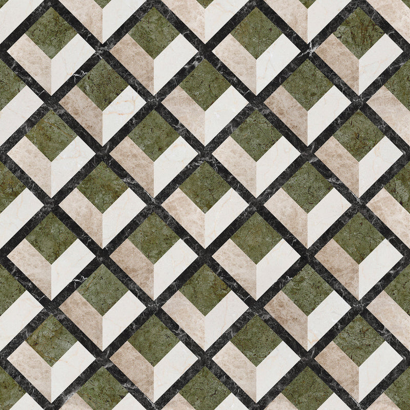 Pavimentum Moss Pompei Wallpaper by Coordonné
