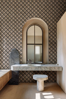 Pavimentum Nacre Pompei Wallpaper by Coordonné