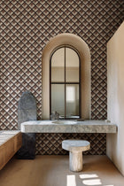 Pavimentum Cocoa Pompei Wallpaper by Coordonné