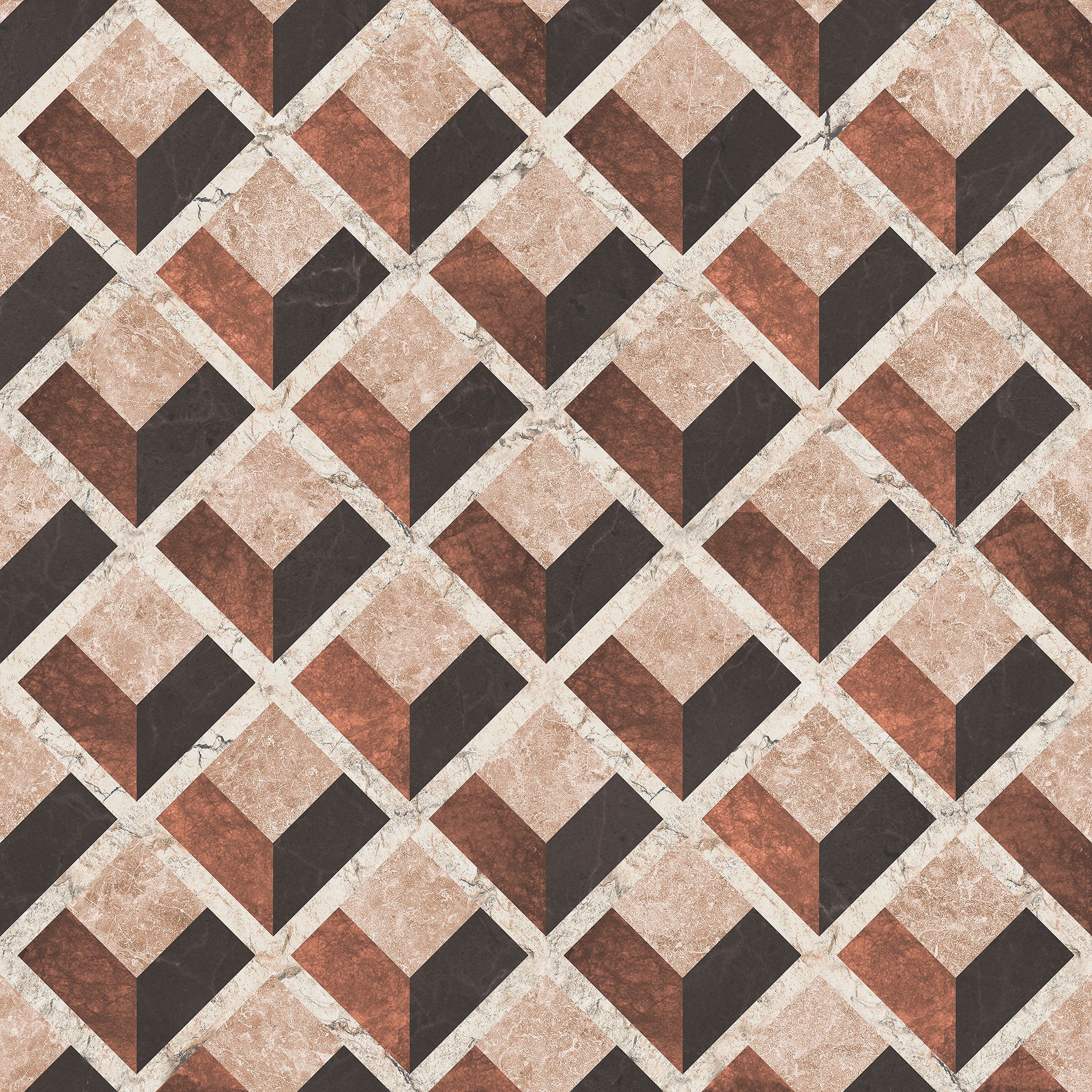 Pavimentum Clay Pompei Wallpaper by Coordonné