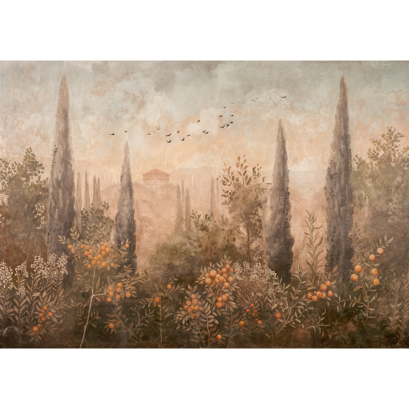 Frutetto Autumn Pompei Mural by Coordonné (400x280cm)