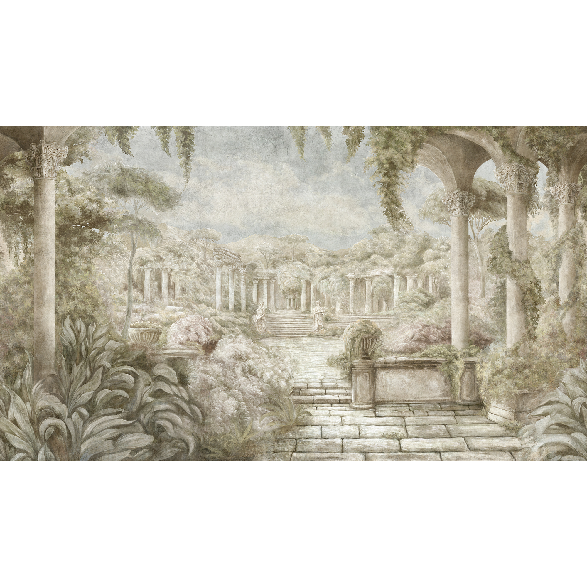 Columnarum Spring Pompei Mural by Coordonné (490x280cm)