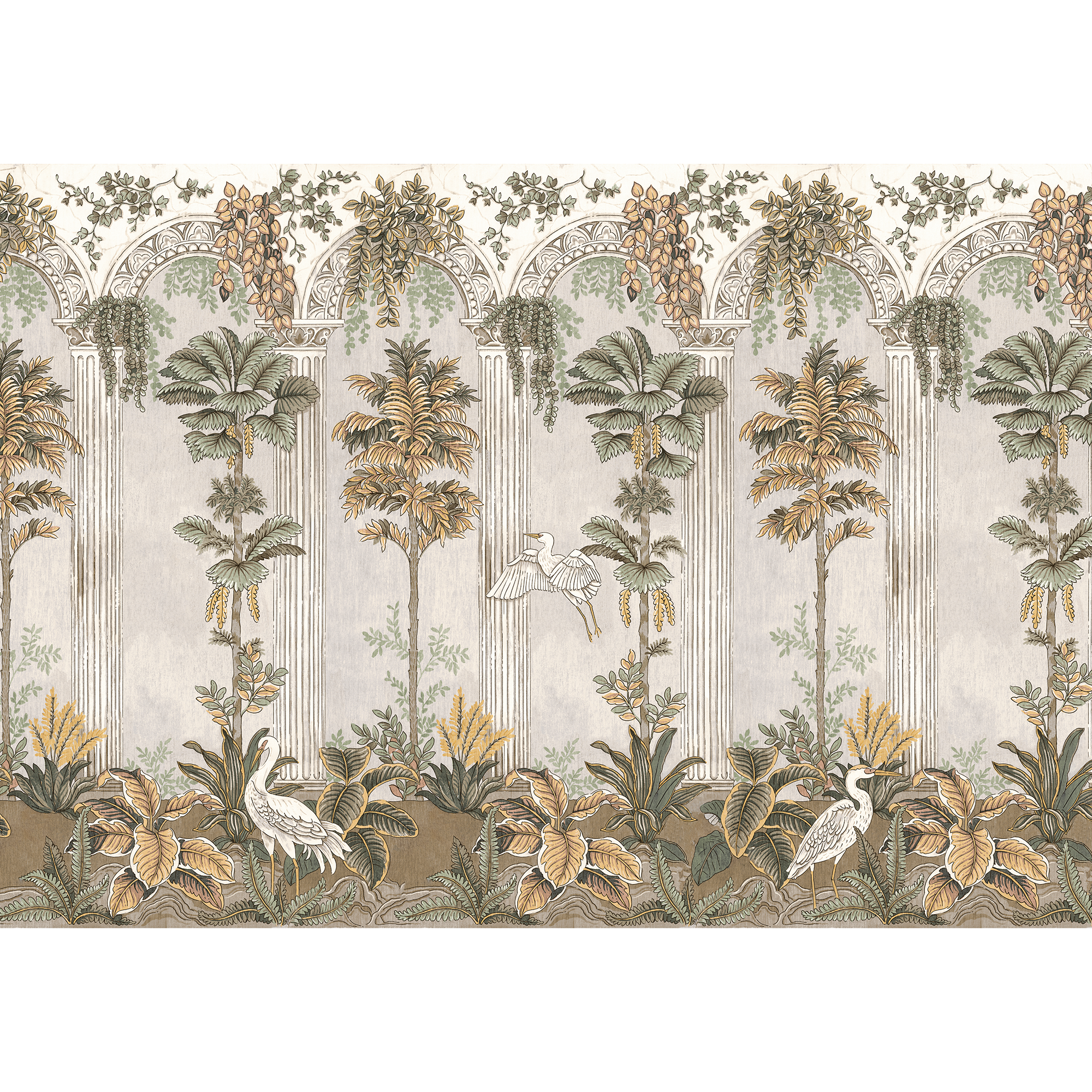 Thermae Summer Pompei Mural by Coordonné (400x280cm)