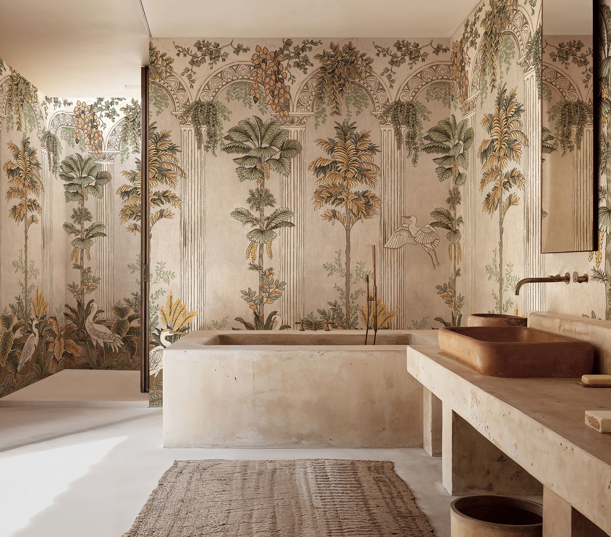 Thermae Summer Pompei Mural by Coordonné (400x280cm)