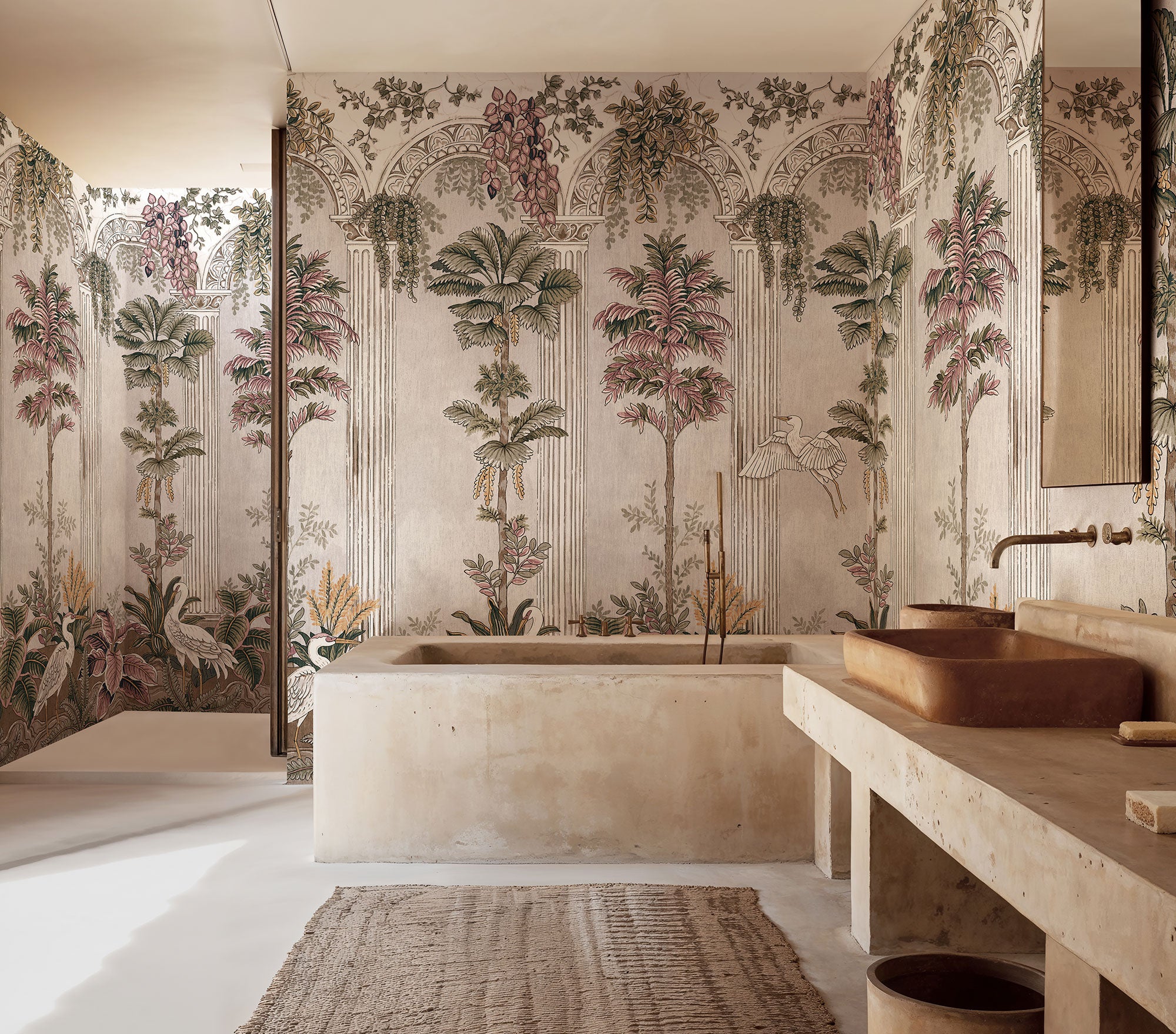 Thermae Autumn Pompei Mural by Coordonné (400x280cm)