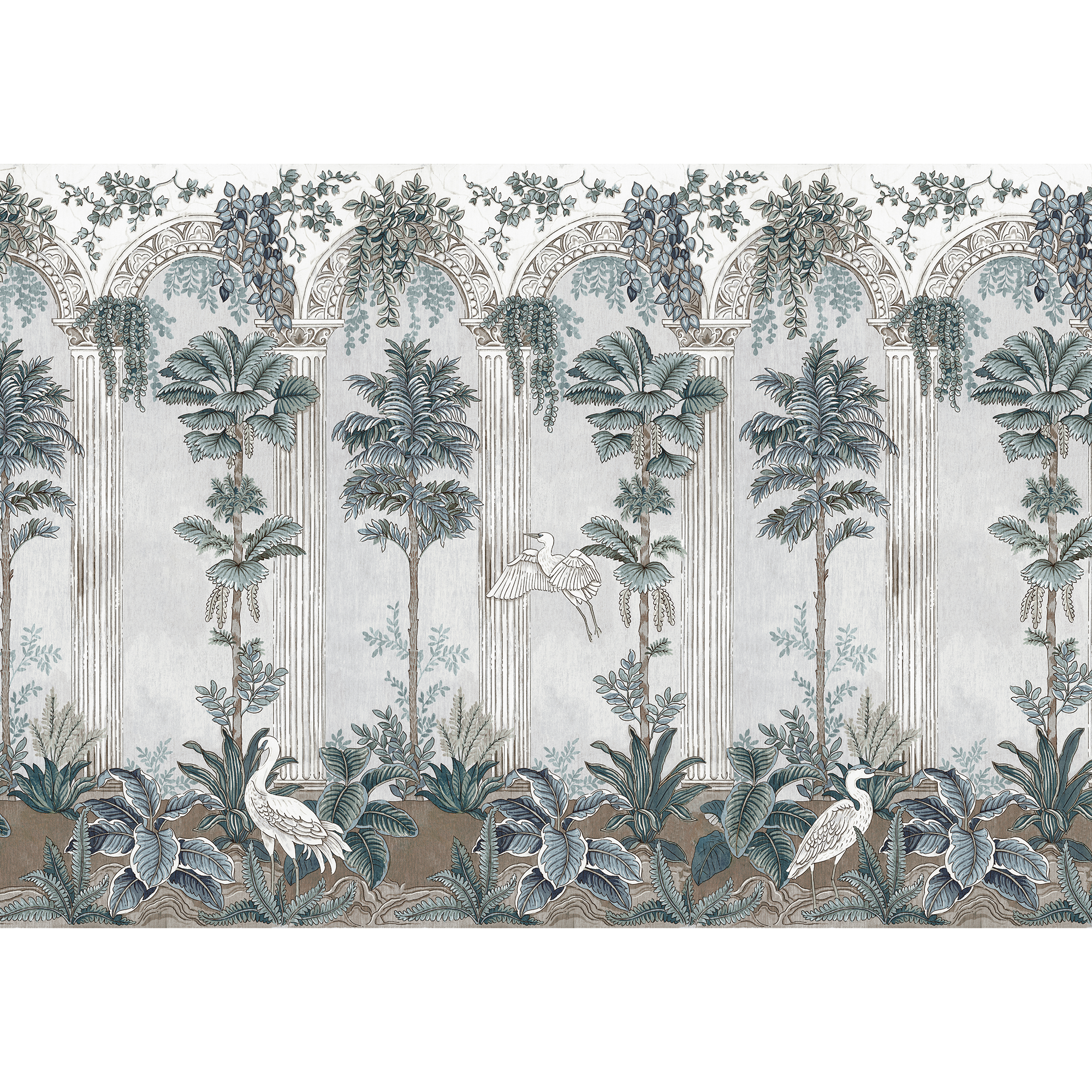 Thermae Winter Pompei Mural by Coordonné (400x280cm)