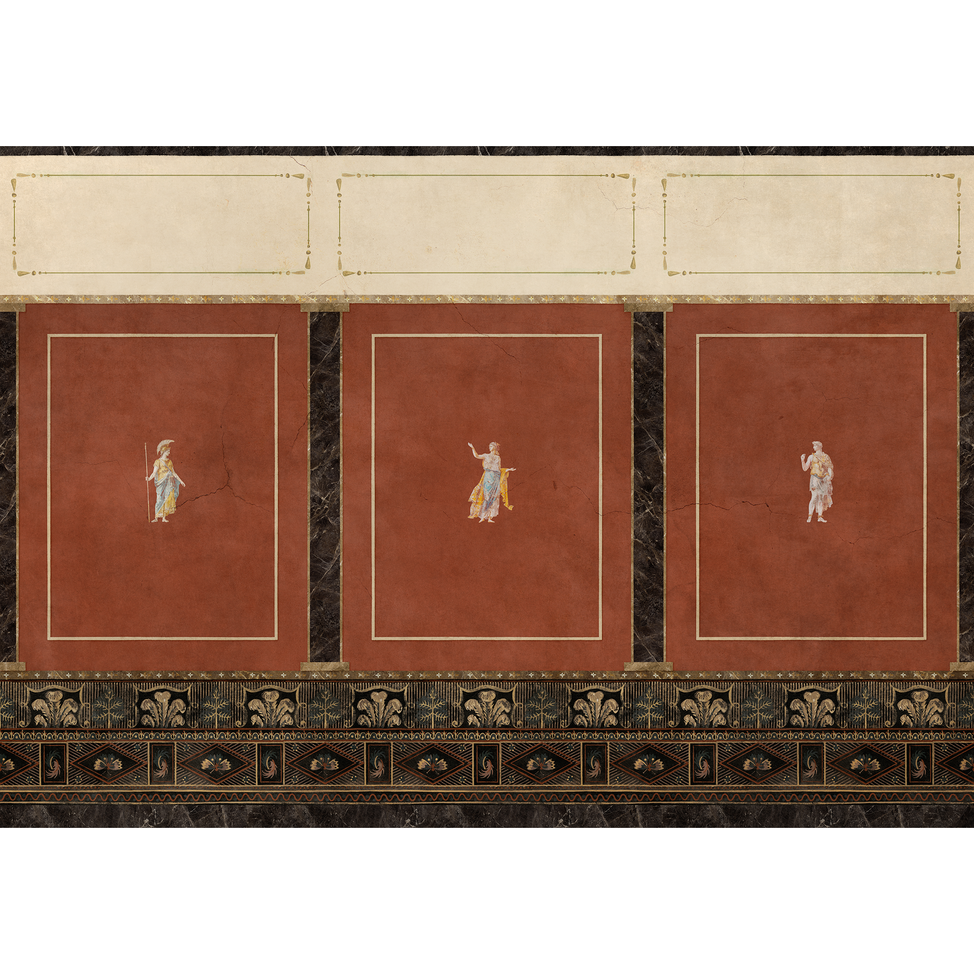 Arianna Clay Pompei Mural by Coordonné (400x280cm)