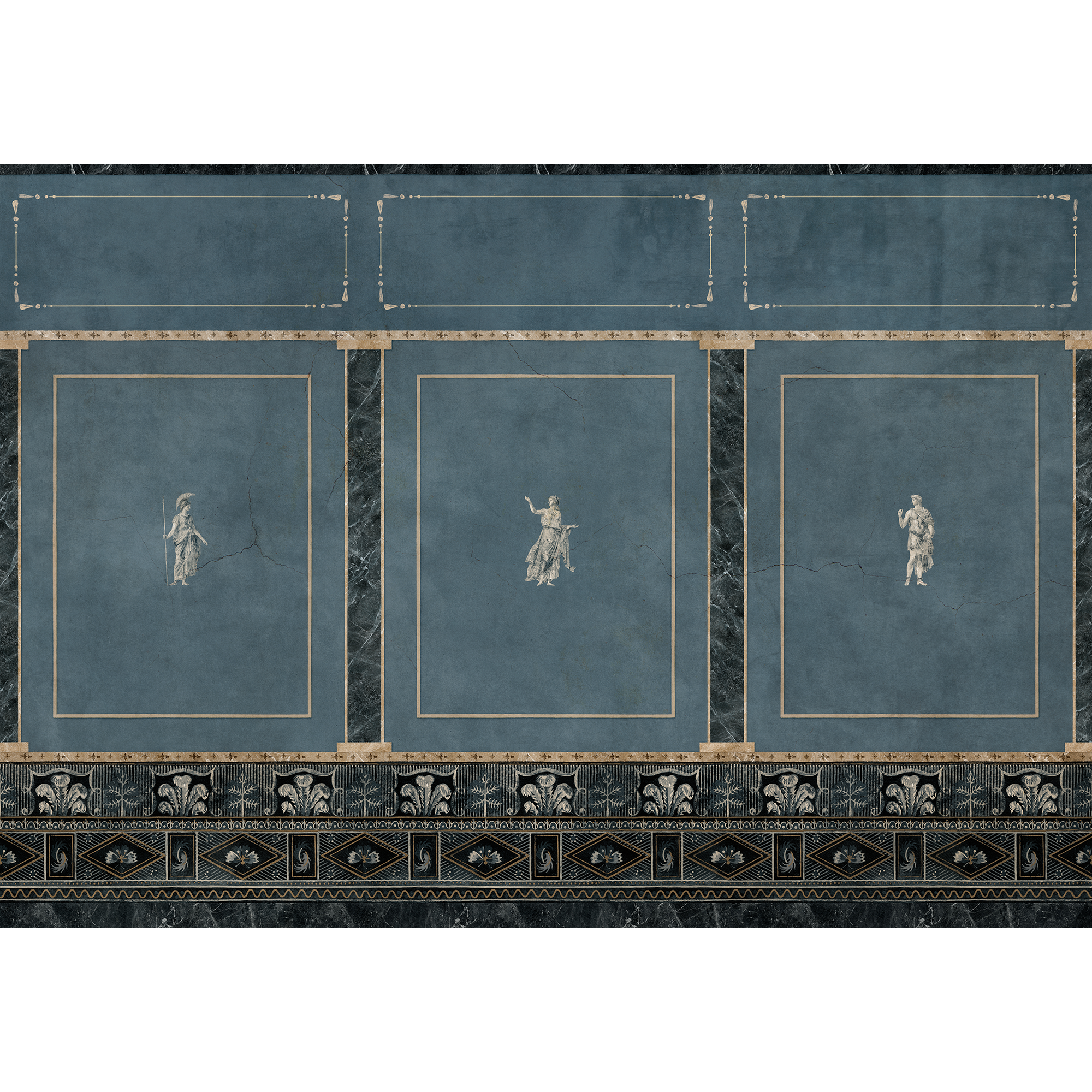 Arianna Sapphire Pompei Mural by Coordonné (400x280cm)