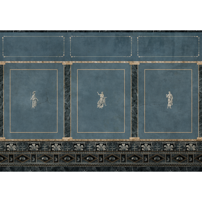 Arianna Sapphire Pompei Mural by Coordonné (400x280cm)