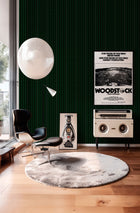 3D Decibel Pine Mural by Coordonné