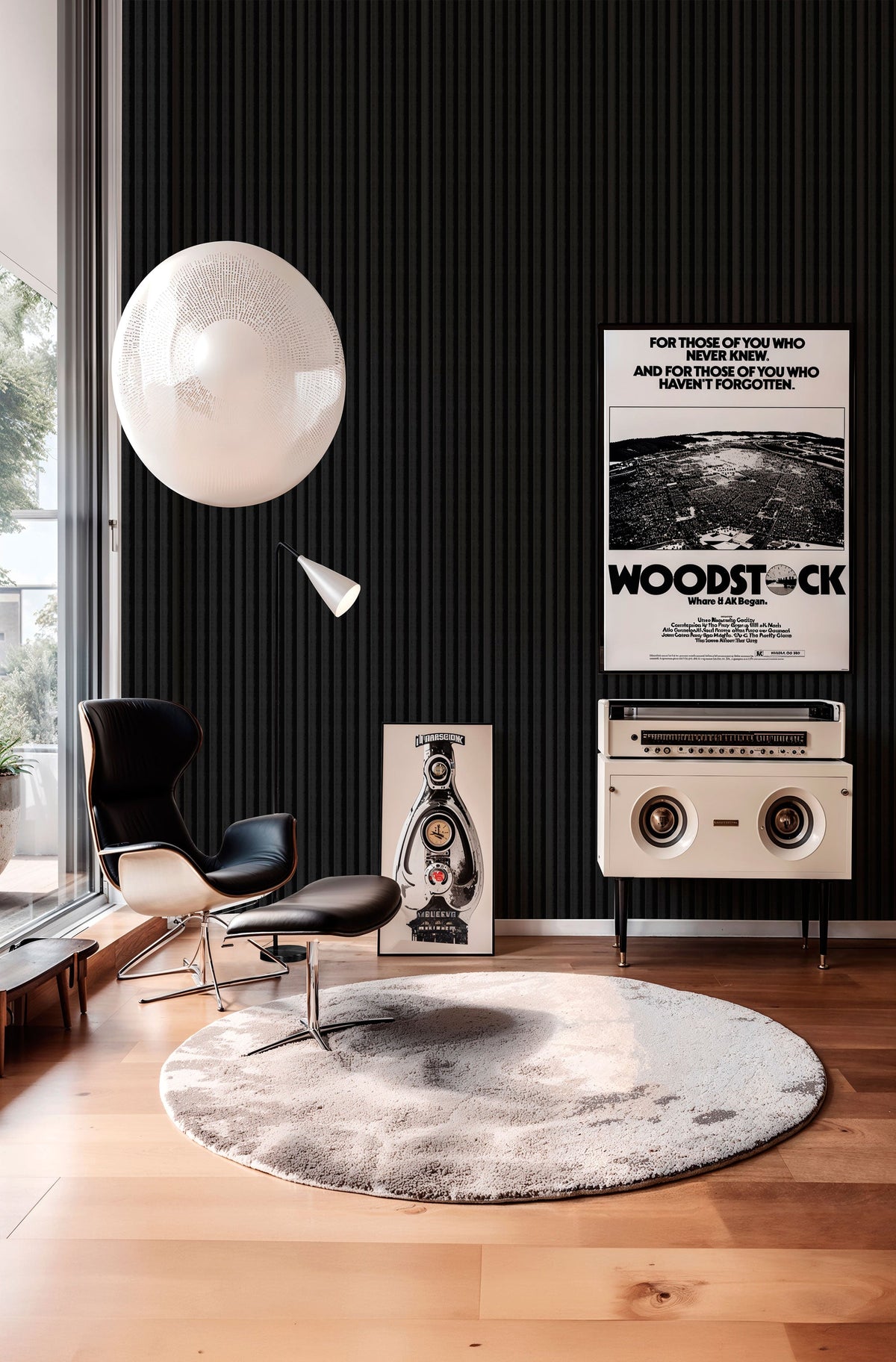 3D Decibel Steel Mural by Coordonné