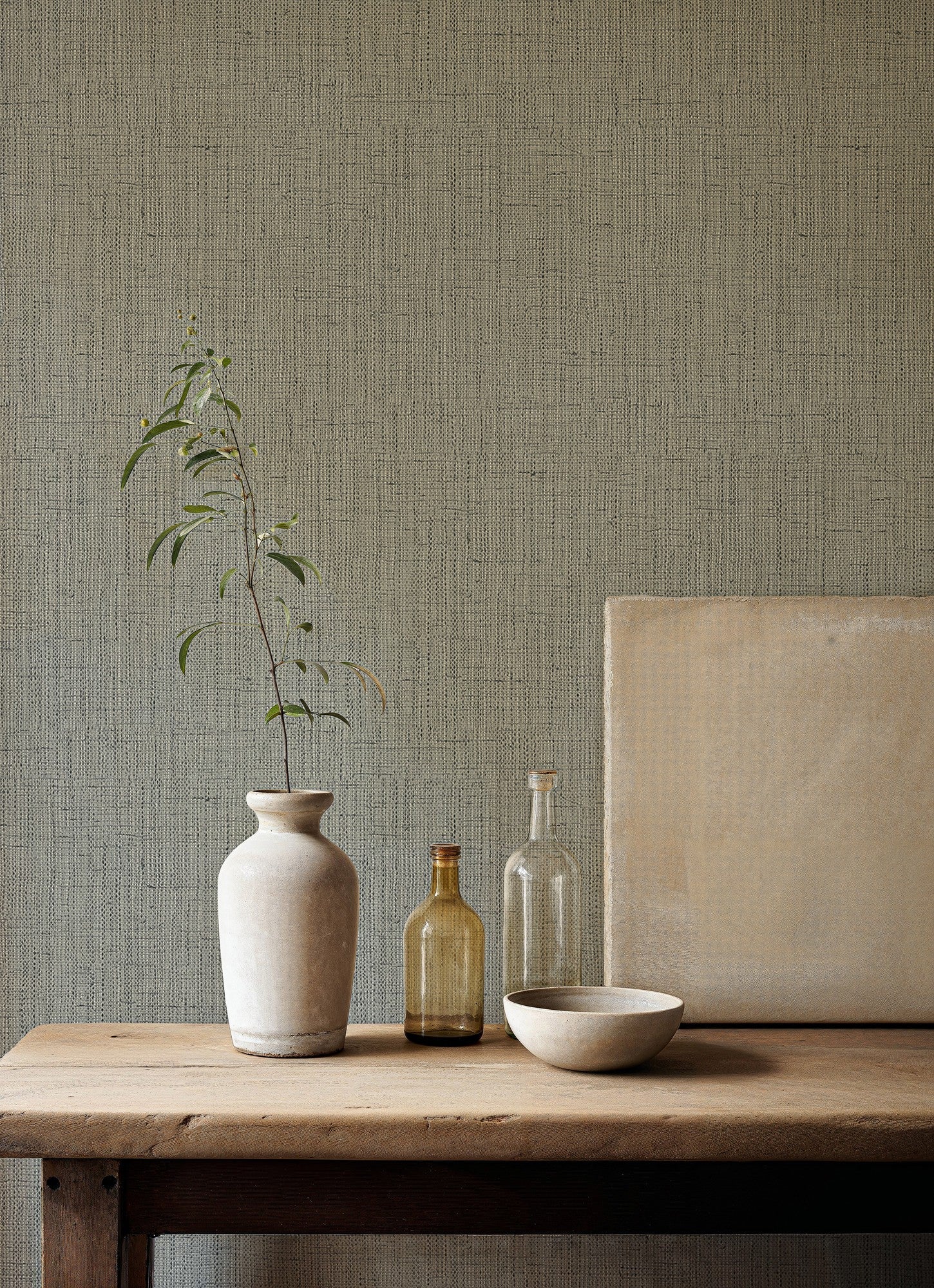 B00727 Lino Blue/navy Tactus Wallpaper by Coordonné