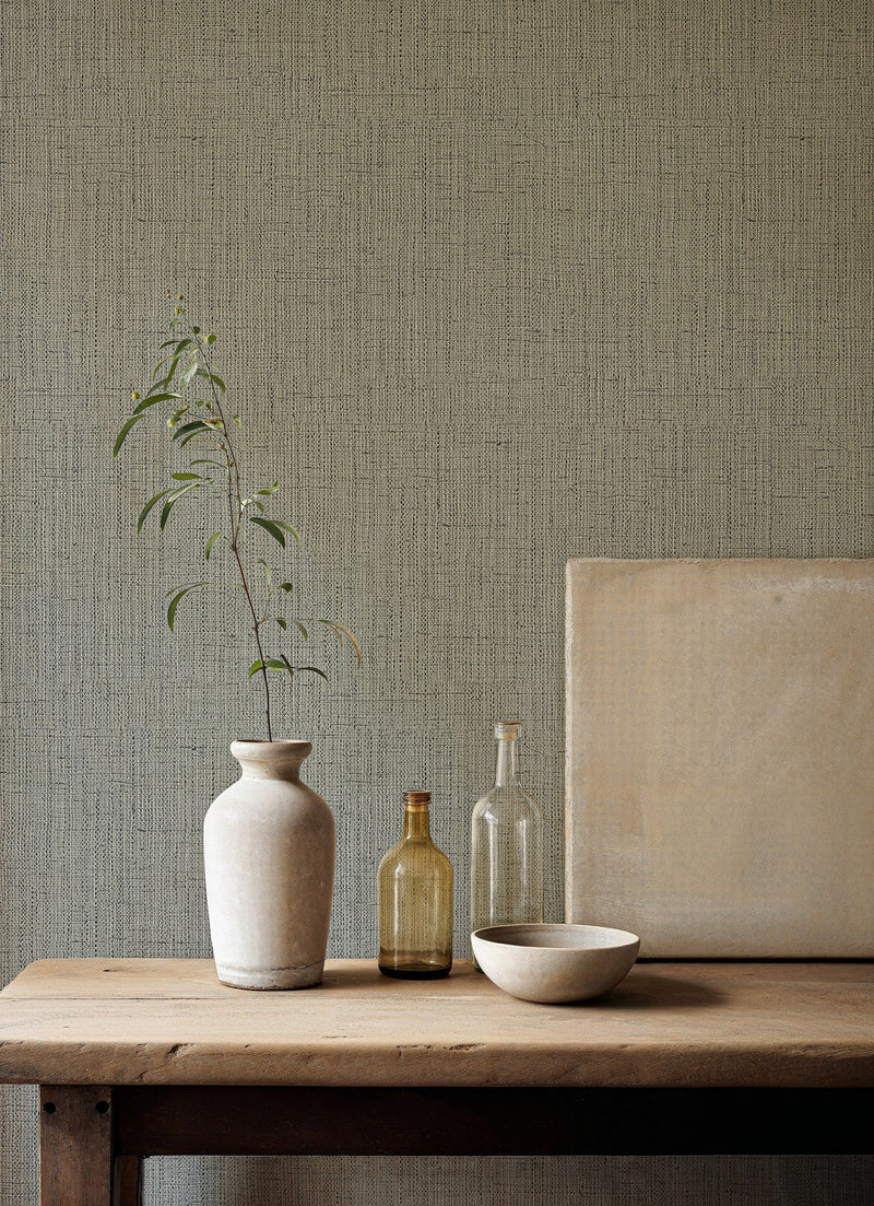 B00727 Lino Blue/navy Tactus Wallpaper by Coordonné