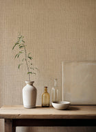 B00732 Lino White/grey Tactus Wallpaper by Coordonné