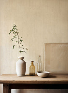 B00733 Lino White/grey Tactus Wallpaper by Coordonné