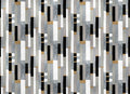 Klimt Silver Random Metallics II Mural by Coordonné