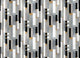 Klimt Silver Random Metallics II Mural by Coordonné