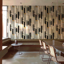 B00800 Klimt Silver Random Metallics II Mural by Coordonné