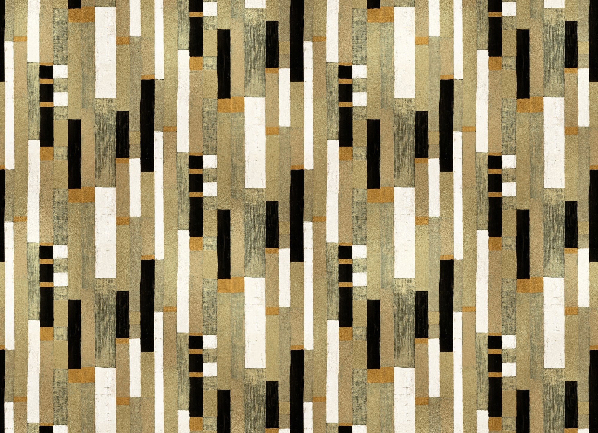 B00801 Klimt Gold Random Metallics II Mural by Coordonné