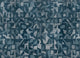 Woodblock Silver Random Metallics II Mural by Coordonné