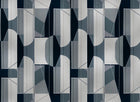 B00810 Pythagoras Extra Silver Random Metallics II Mural by Coordonné