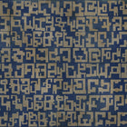 Gestural Silver Random Metallics II Mural by Coordonné