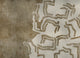 Leku Silver Random Metallics II Mural by Coordonné
