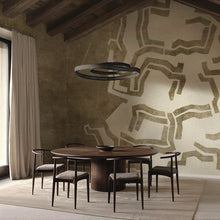 B00816 Leku Silver Random Metallics II Mural by Coordonné