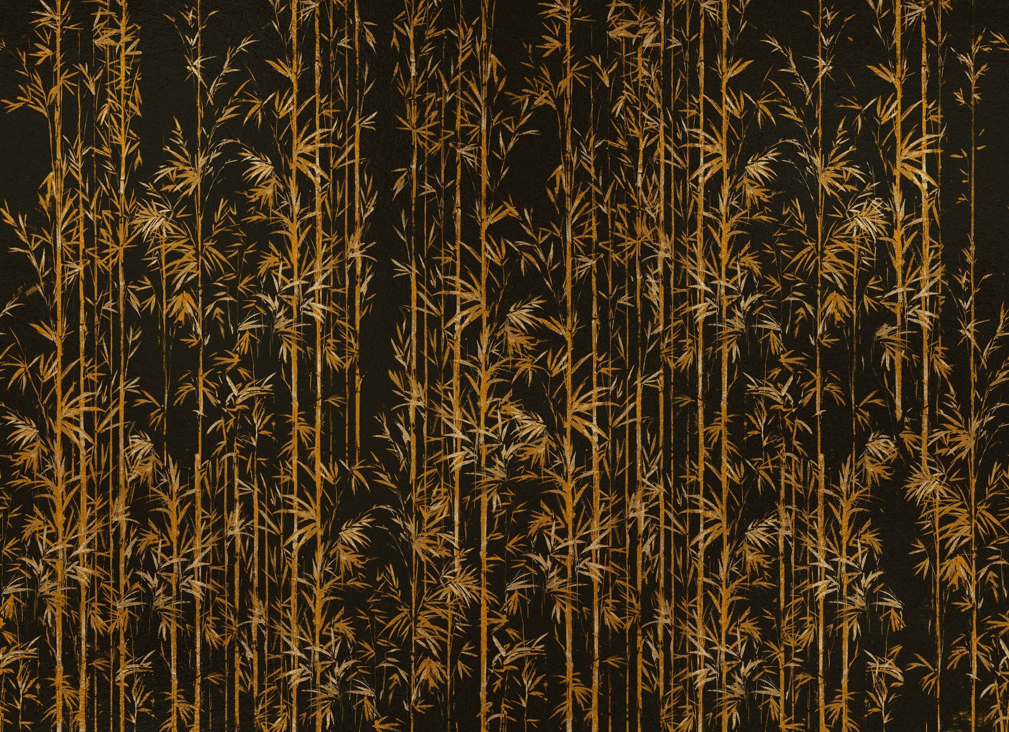 B00821 Seijaku Gold Random Metallics II Mural by Coordonné